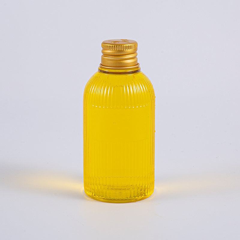 Bouteille en plastique pour animaux de compagnie de 80 ml avec fermeture en aluminium