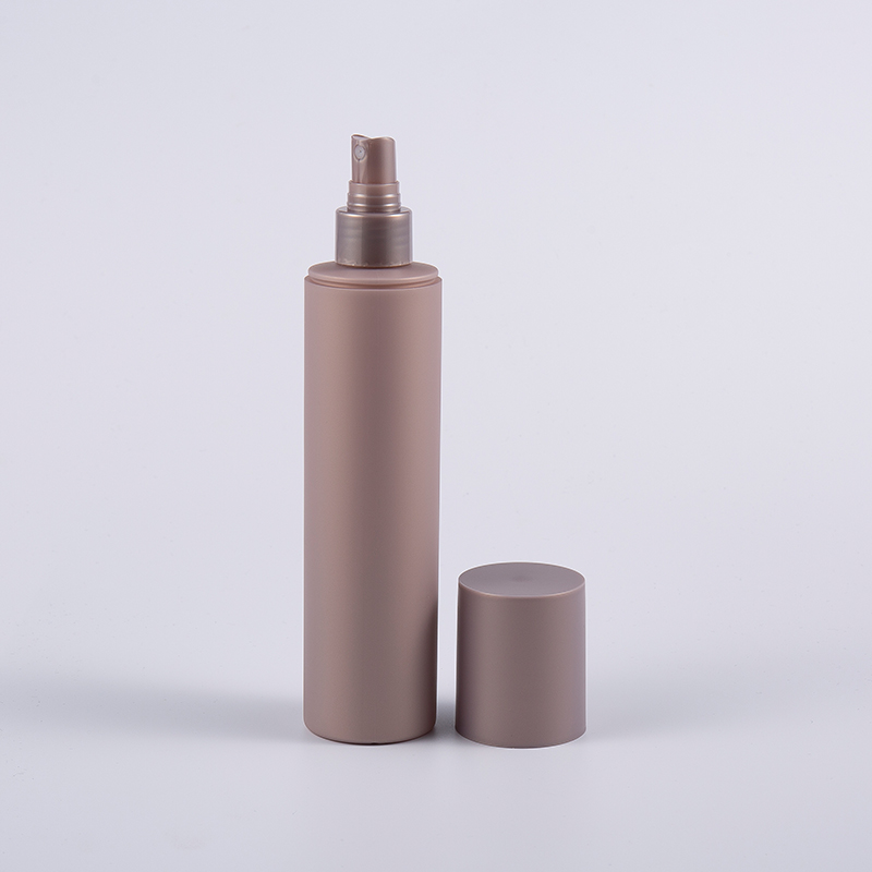 Forme ronde à touche molle multiple 250 ml Bouteille nettoyante avec pompe en plastique 
