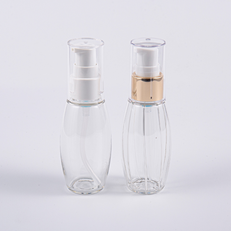 Voyage Utilisez 50 ml de bouteille de balle PETG avec pompe
