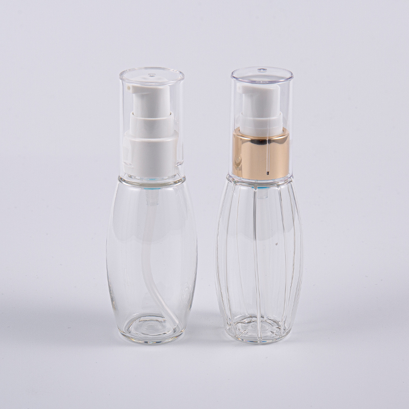 Voyage Utilisez 50 ml de bouteille de balle PETG avec pompe