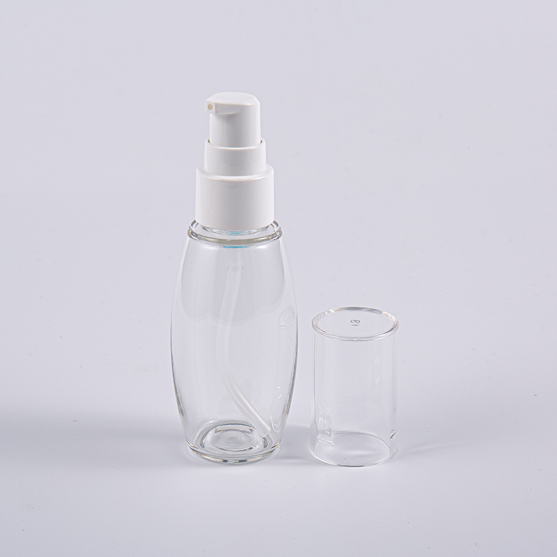 Voyage Utilisez 50 ml de bouteille de balle PETG avec pompe