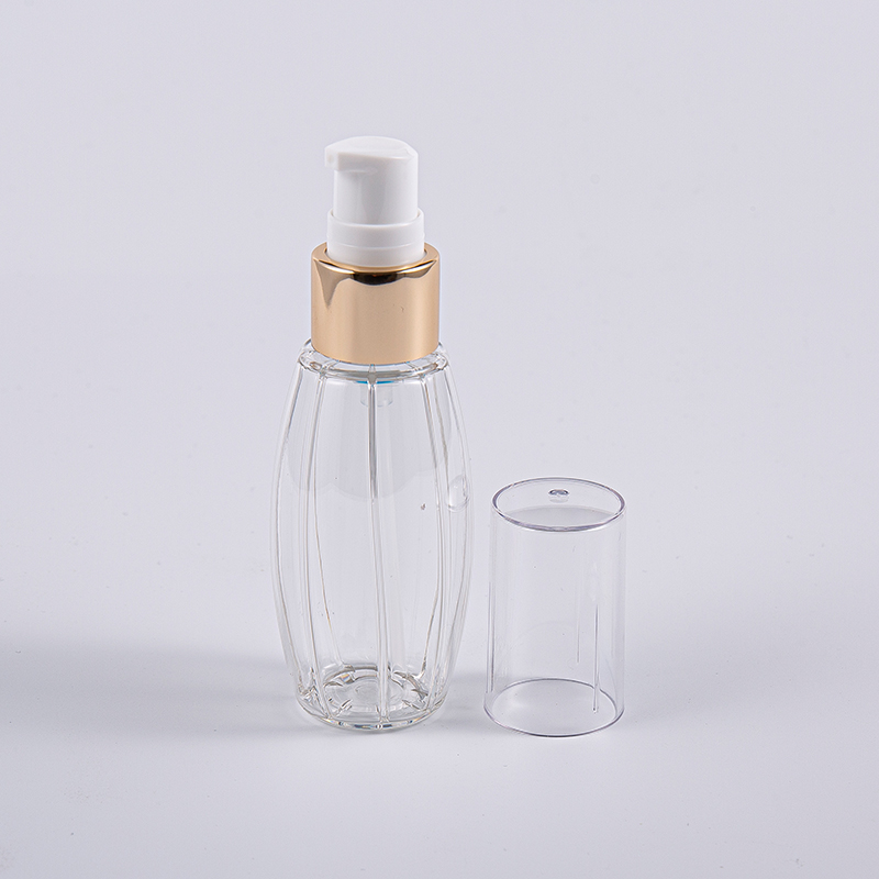 Voyage Utilisez 50 ml de bouteille de balle PETG avec pompe