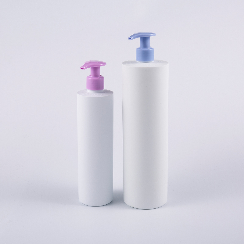 Forme ronde 360 ​​ml de distribution de shampooing nettoyant le corps lave les bouteilles
