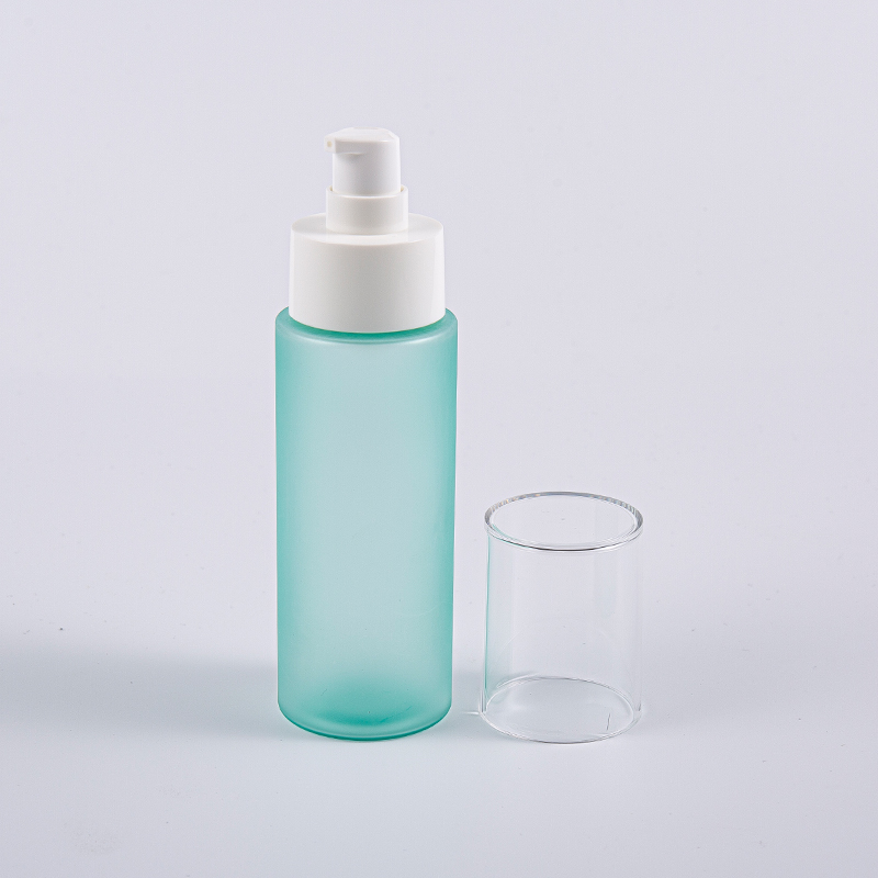 Bouteilles rondes de toner pour le visage en PET de Crème100 ml