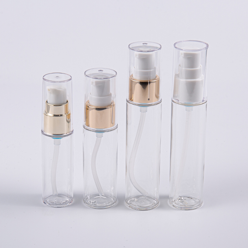 Utilisation de voyage de 20 ml 30 ml 40 ml Bouteille de lotion PETG mince avec pompe