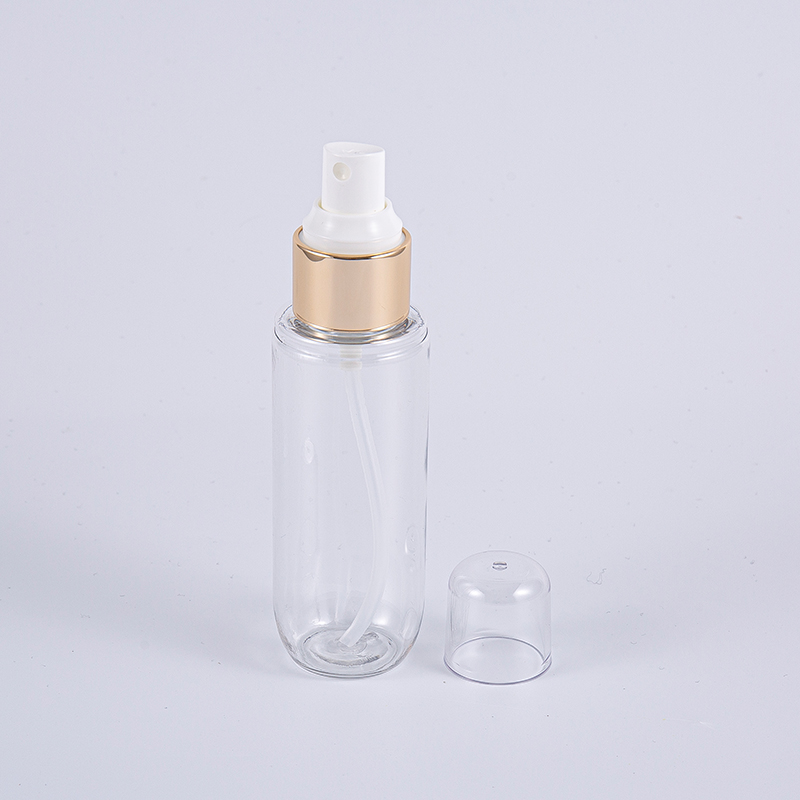 Emballage respectueux de l'environnement 75 ml de serums transparents PE ou bouteilles de nettoyants
