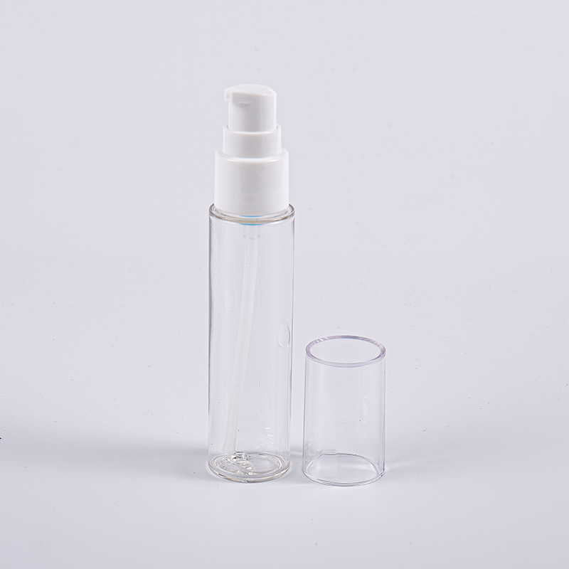 Utilisation de voyage de 20 ml 30 ml 40 ml Bouteille de lotion PETG mince avec pompe