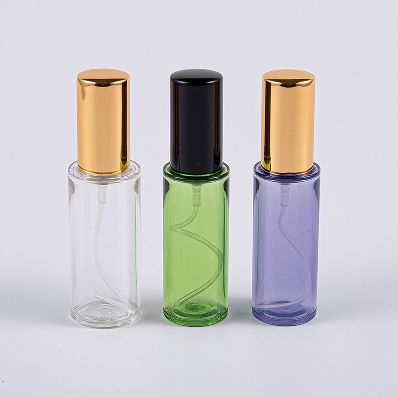 Testeur 10ml Bouteille cadeau d’échantillon rond en PETG