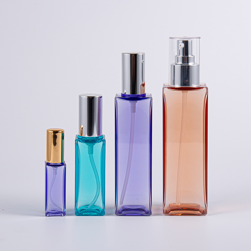 Hydratants pour le visage 15ml 30ml 100ml 150ml PETG Flacon de lotion carré