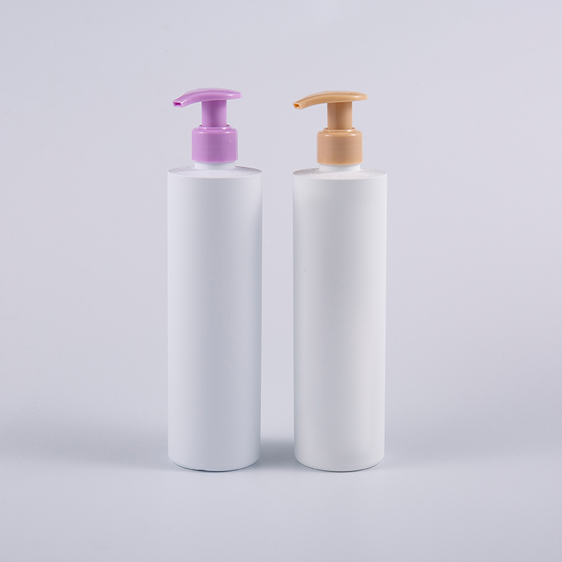 Forme ronde 360 ​​ml de distribution de shampooing nettoyant le corps lave les bouteilles