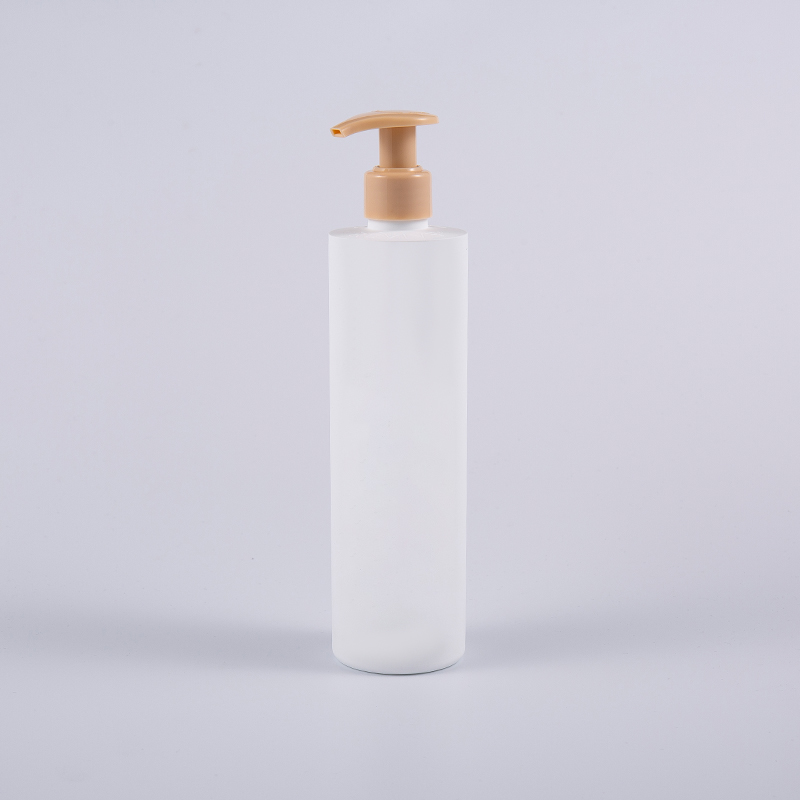 Forme ronde 360 ​​ml de distribution de shampooing nettoyant le corps lave les bouteilles